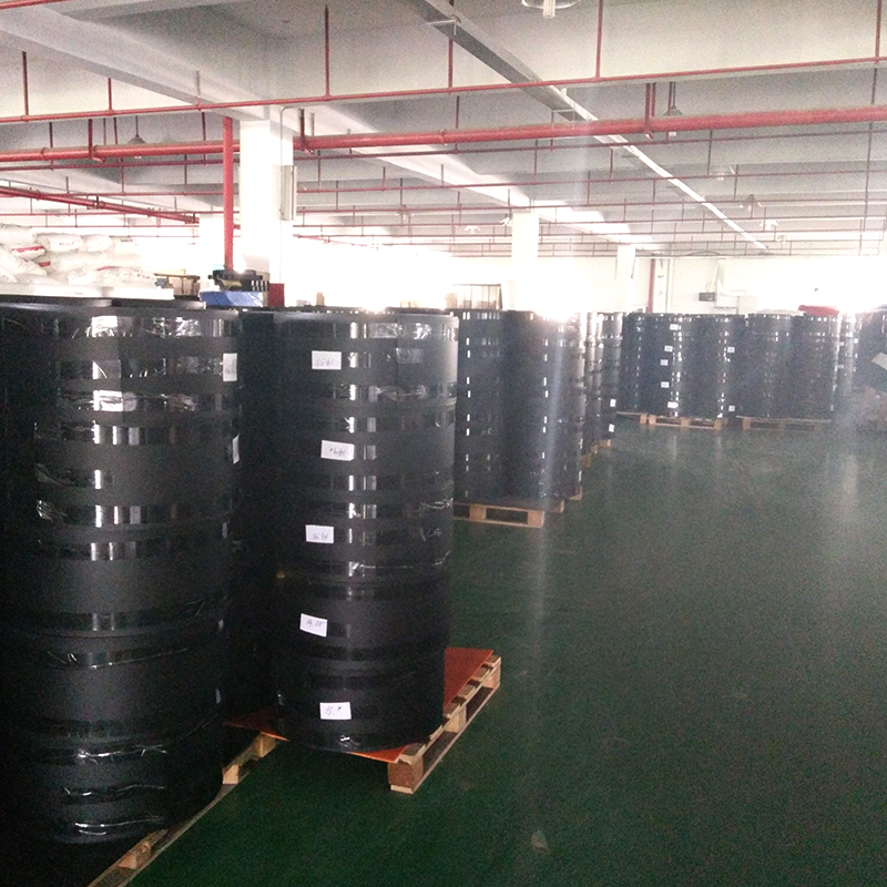 Rollaí Bileog Plaisteacha Fluted Frith-duillín PP le haghaidh Cosaint Urlár Láithreáin Foirgníochta