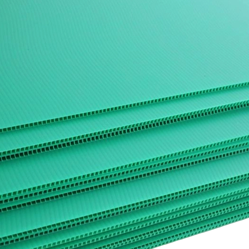 Bileog Polapróipiléine Fluted Uiscedhíonach do Dhéanamh Bosca Stórála