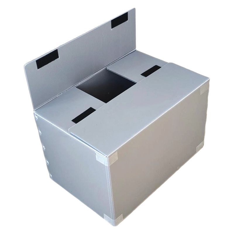 Carton Plaisteacha Corflute Infhillte In-Infhillte Le Clúdach Seasta Velcro