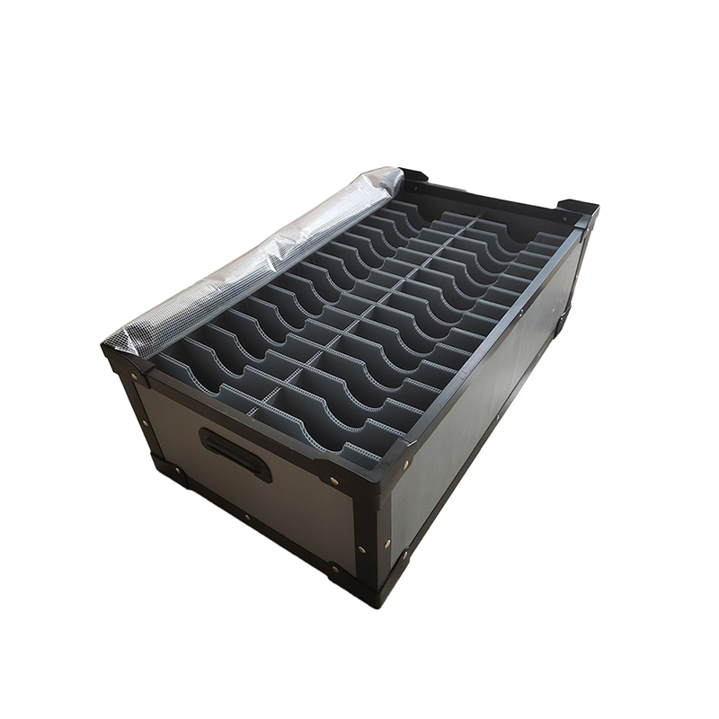 ESD Compartmentalized PP Hollow Board Coimeádán le Roinn Eangaí