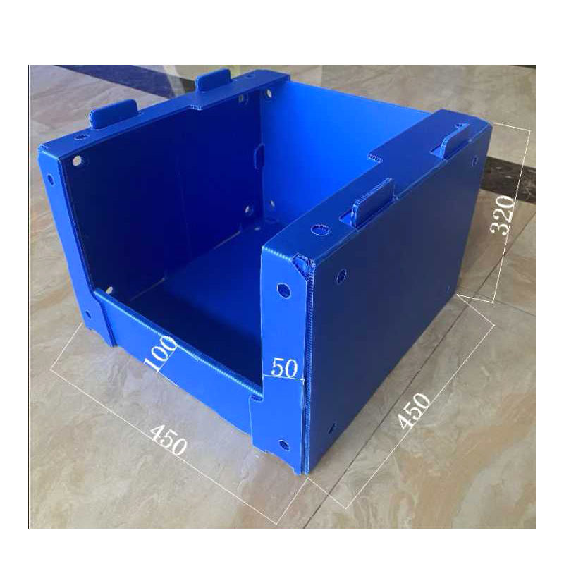 Stackable Correx PP Páirteanna Boird Hollow Pioc Stórála Bin