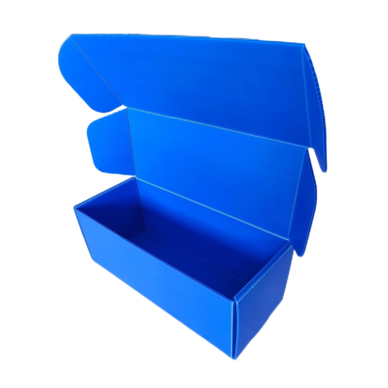 Bosca Poist Uiscedhíonach Foldable PP roctha Plaisteacha Tuck Barr