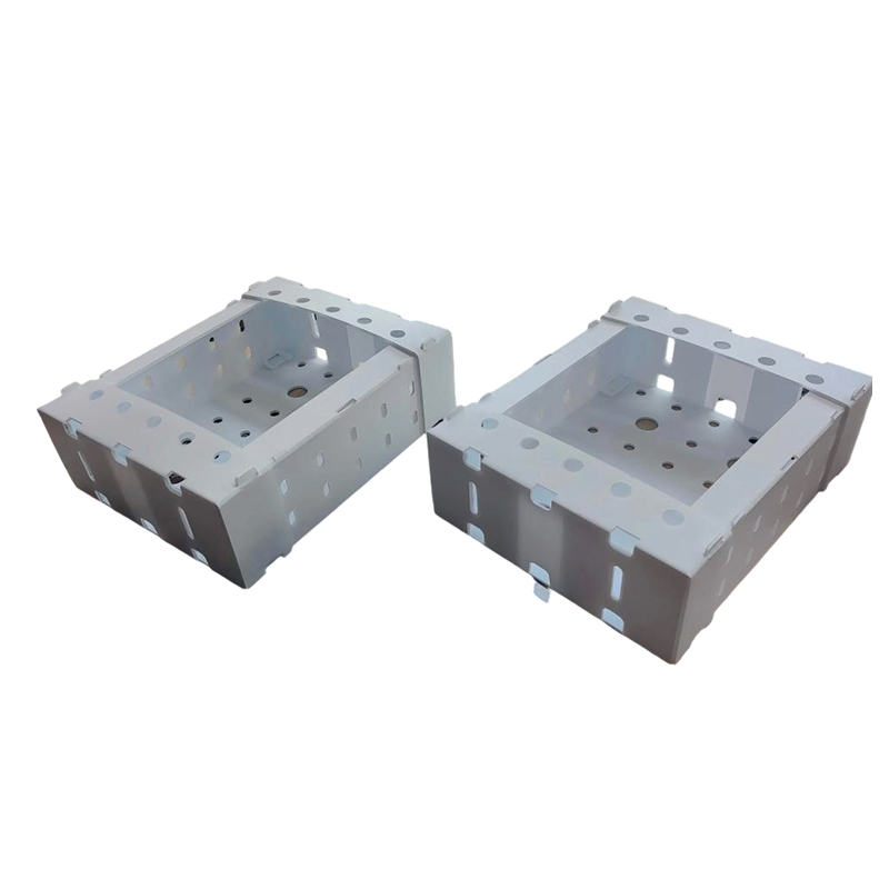 Oscail Bosca Pacála Torthaí roctha Plaisteacha Stackable Barr