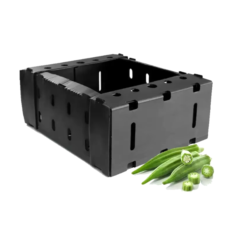 Oscail Bosca Pacála Torthaí roctha Plaisteacha Stackable Barr